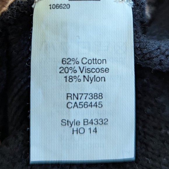 Madewell Colorblock Sweater with Zip-back Tan and Black Size L - Picture 12 of 15